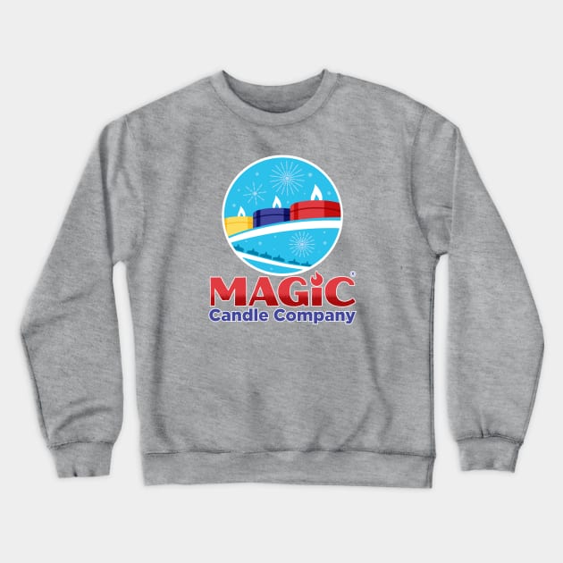 Magic Candle Company Logo Crewneck Sweatshirt by MagicCandleCompany